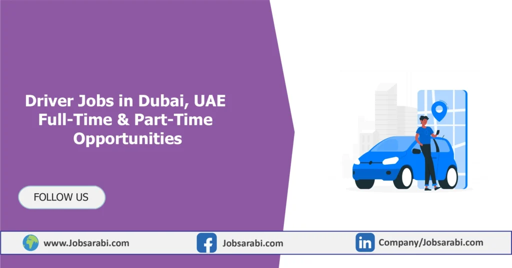 Driver Jobs in Dubai