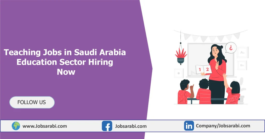 Teaching Jobs in Saudi Arabia