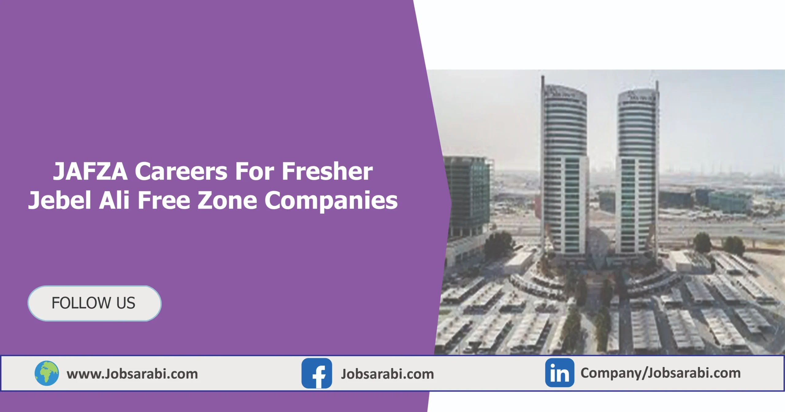 JAFZA Careers For Fresher